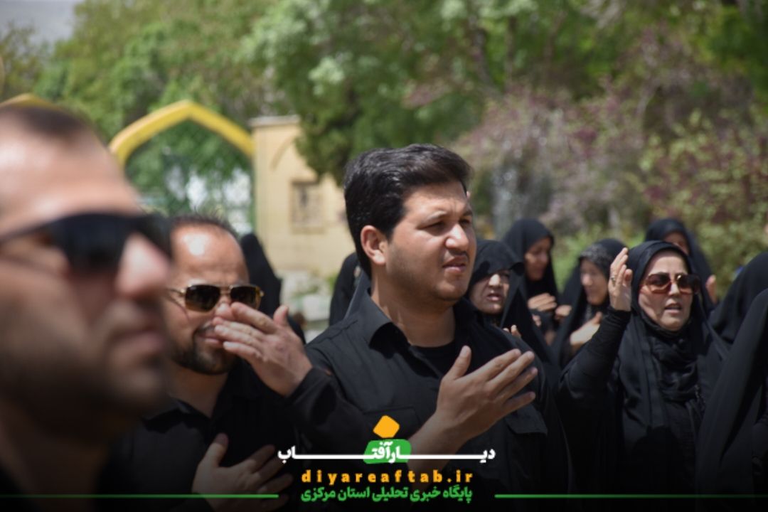 کاروان عزاداری شهادت امام صادق (ع) در اراک