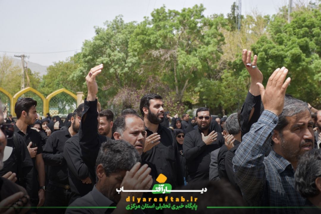 کاروان عزاداری شهادت امام صادق (ع) در اراک
