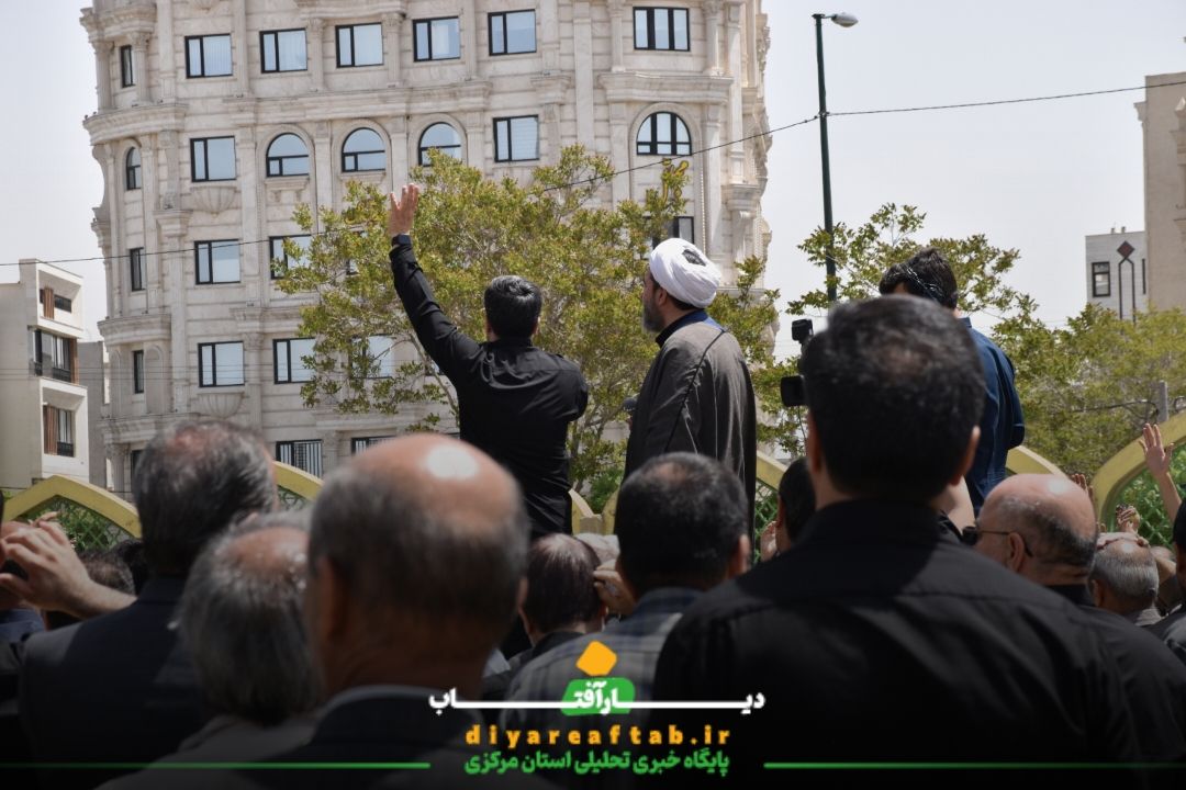 کاروان عزاداری شهادت امام صادق (ع) در اراک