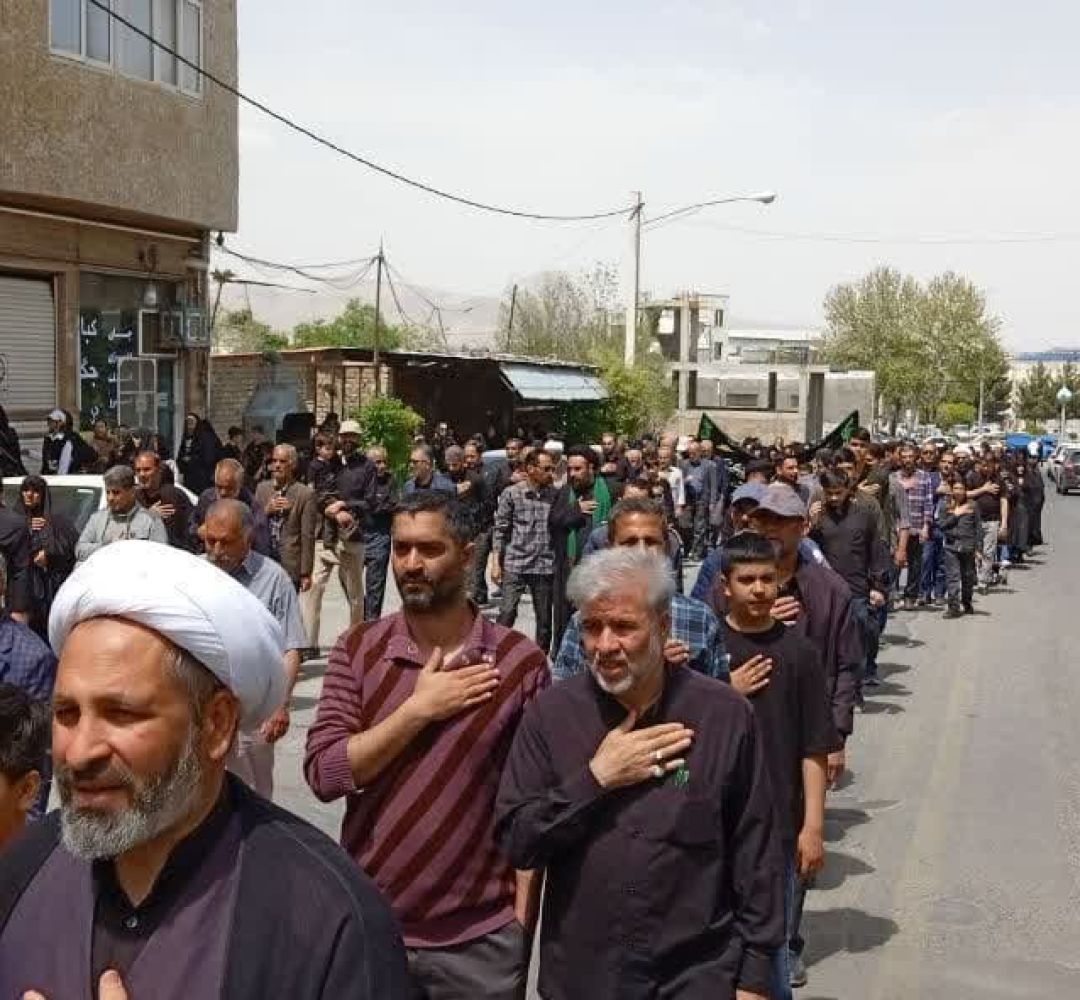 تفرش در سوگ امام صادق (ع)
