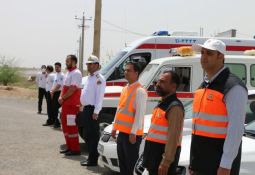 مانور ملی ایمنی در جادههای فراهان