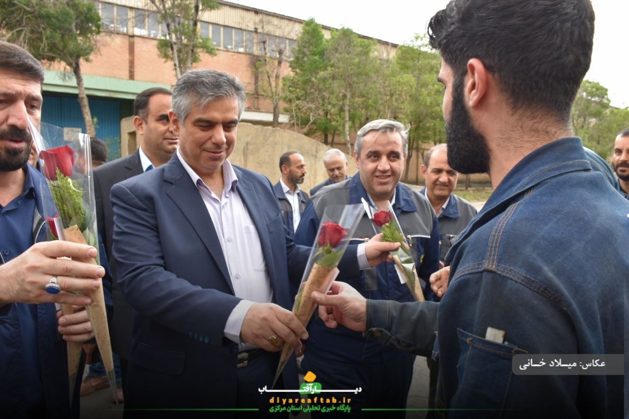 تقدیر استاندار از کارگران هپکو اراک