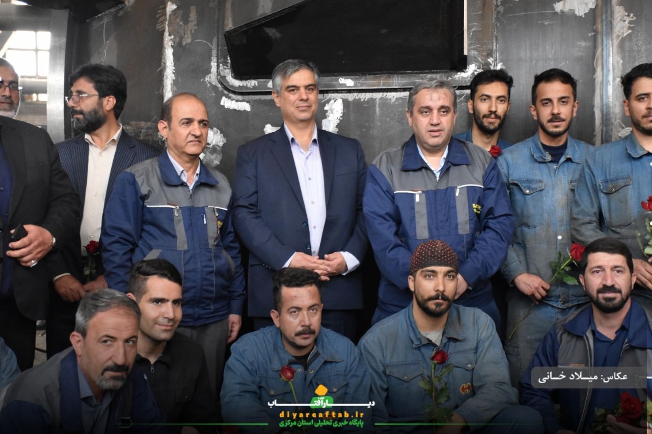 تقدیر استاندار از کارگران هپکو اراک