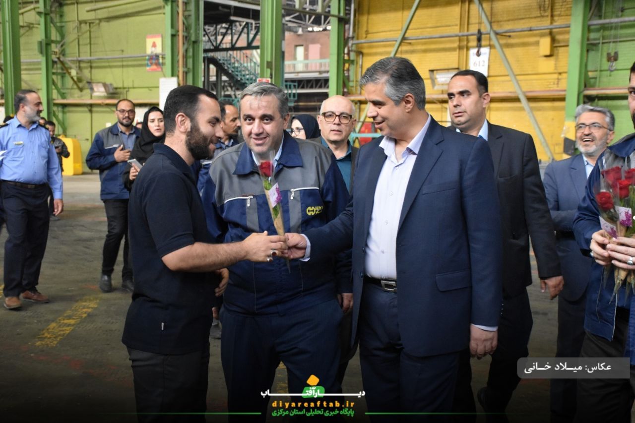 تقدیر استاندار از کارگران هپکو اراک
