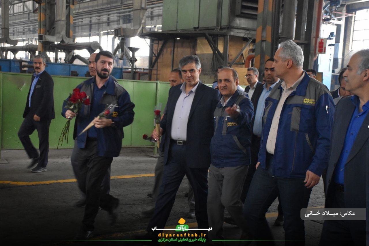 تقدیر استاندار از کارگران هپکو اراک