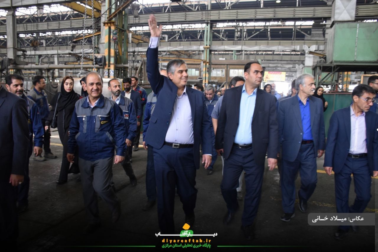 تقدیر استاندار از کارگران هپکو اراک