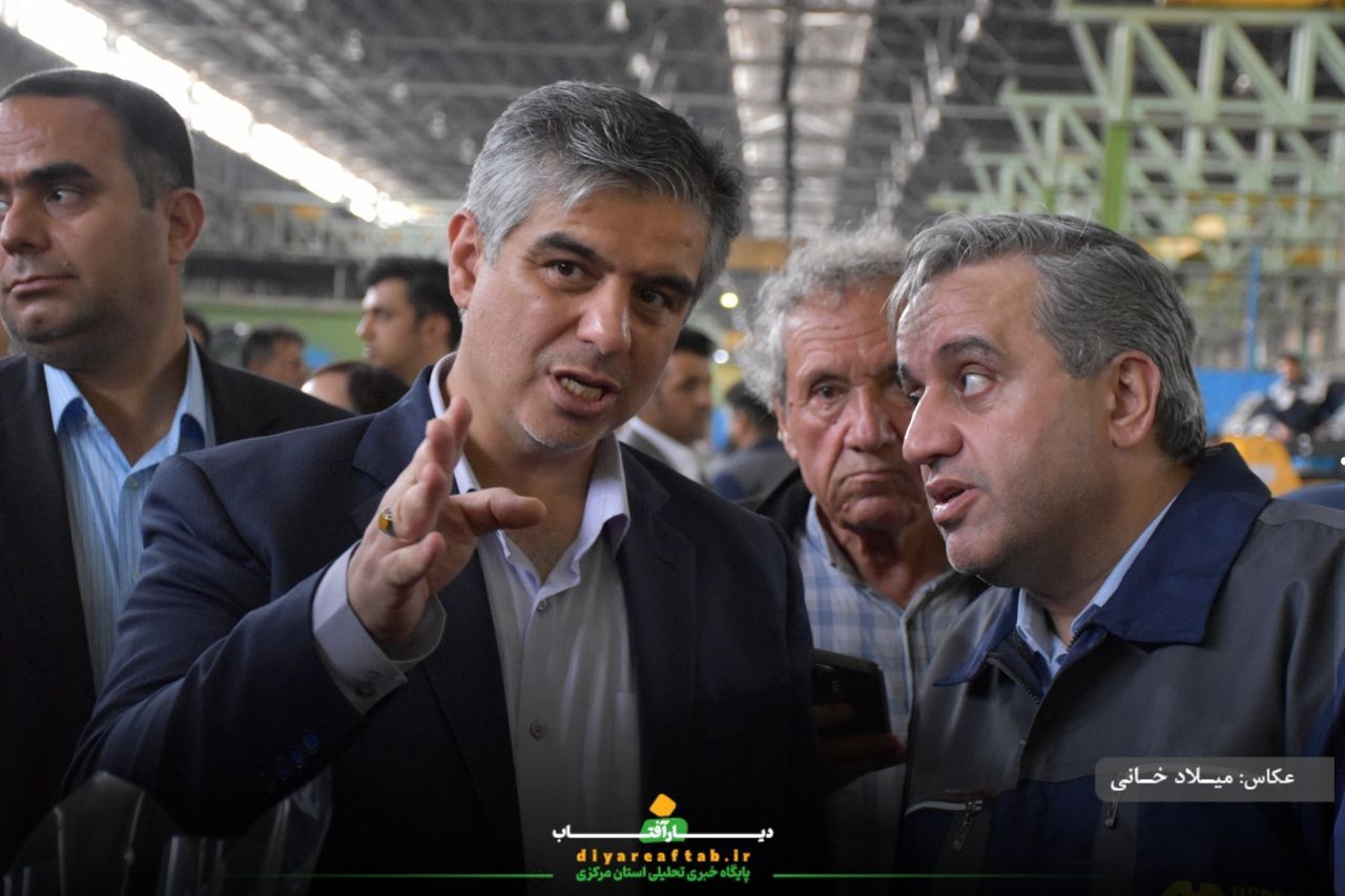 تقدیر استاندار از کارگران هپکو اراک