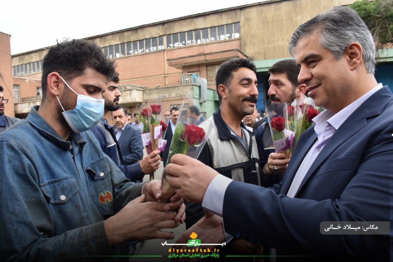 تقدیر استاندار از کارگران هپکو اراک