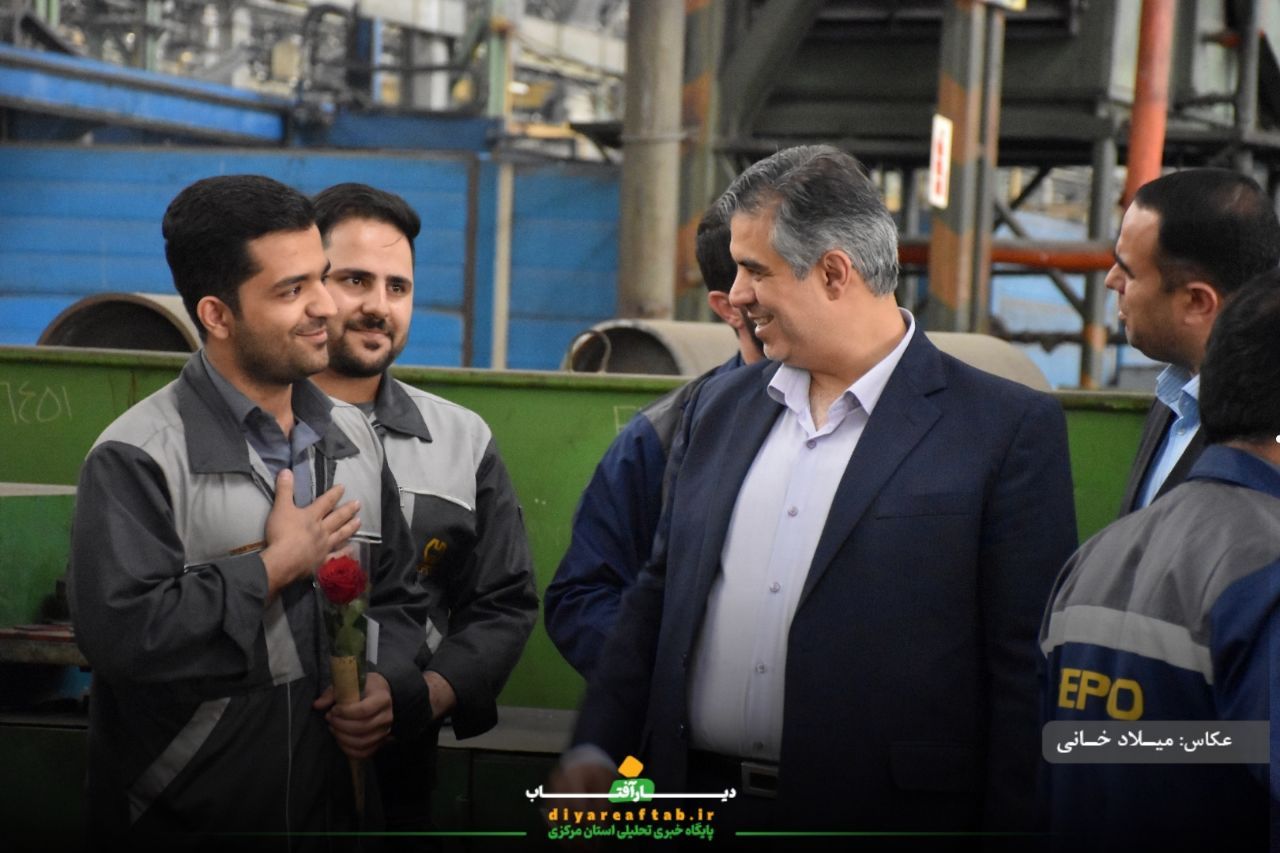 تقدیر استاندار از کارگران هپکو اراک