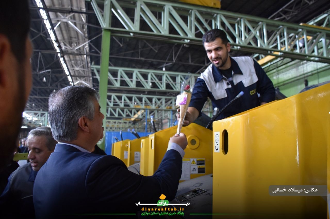 تقدیر استاندار از کارگران هپکو اراک
