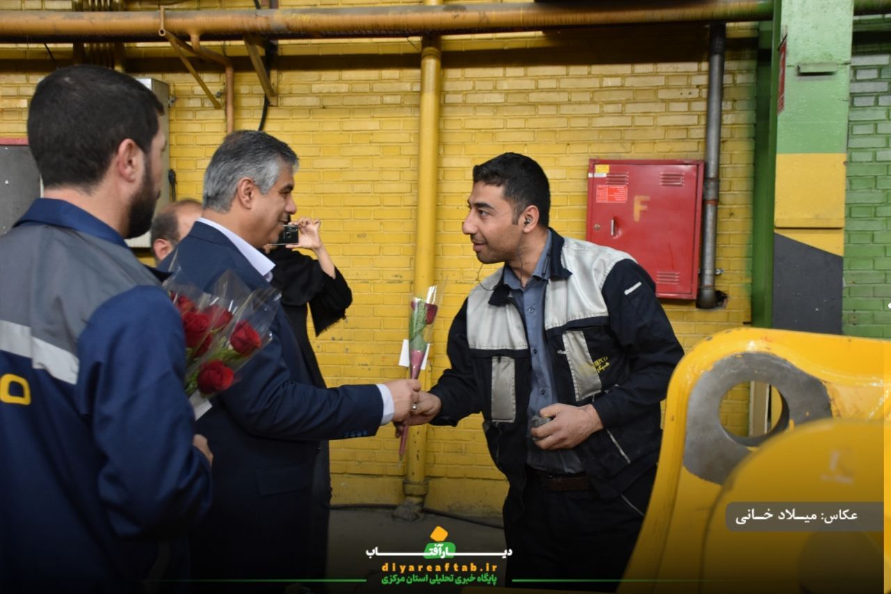 تقدیر استاندار از کارگران هپکو اراک