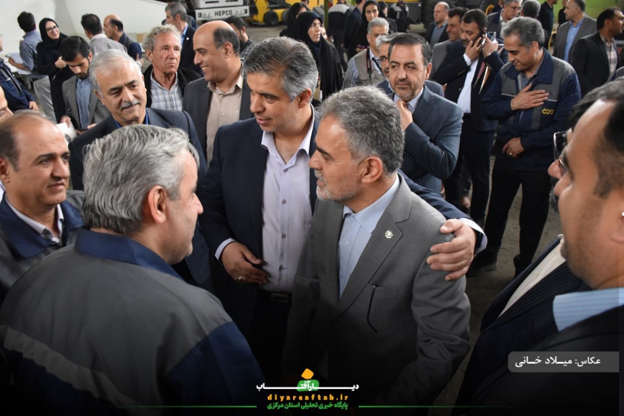 تقدیر استاندار از کارگران هپکو اراک
