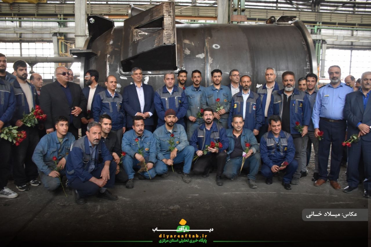 تقدیر استاندار از کارگران هپکو اراک