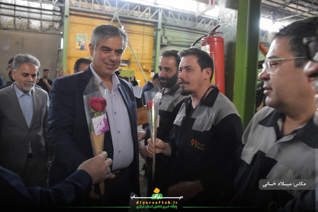 تقدیر استاندار از کارگران هپکو اراک