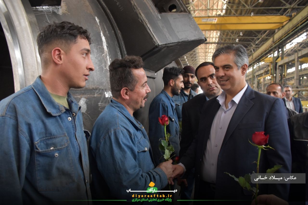 تقدیر استاندار از کارگران هپکو اراک