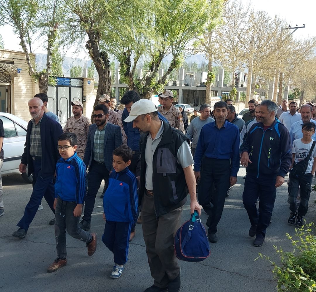 پیادهروی خانوادگی در تفرش