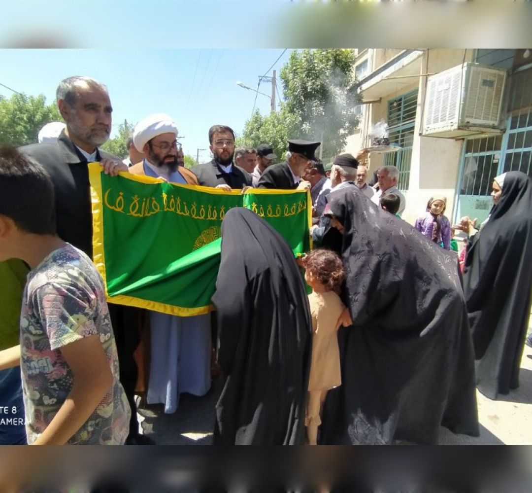 حضور خادمان رضوی در خنداب