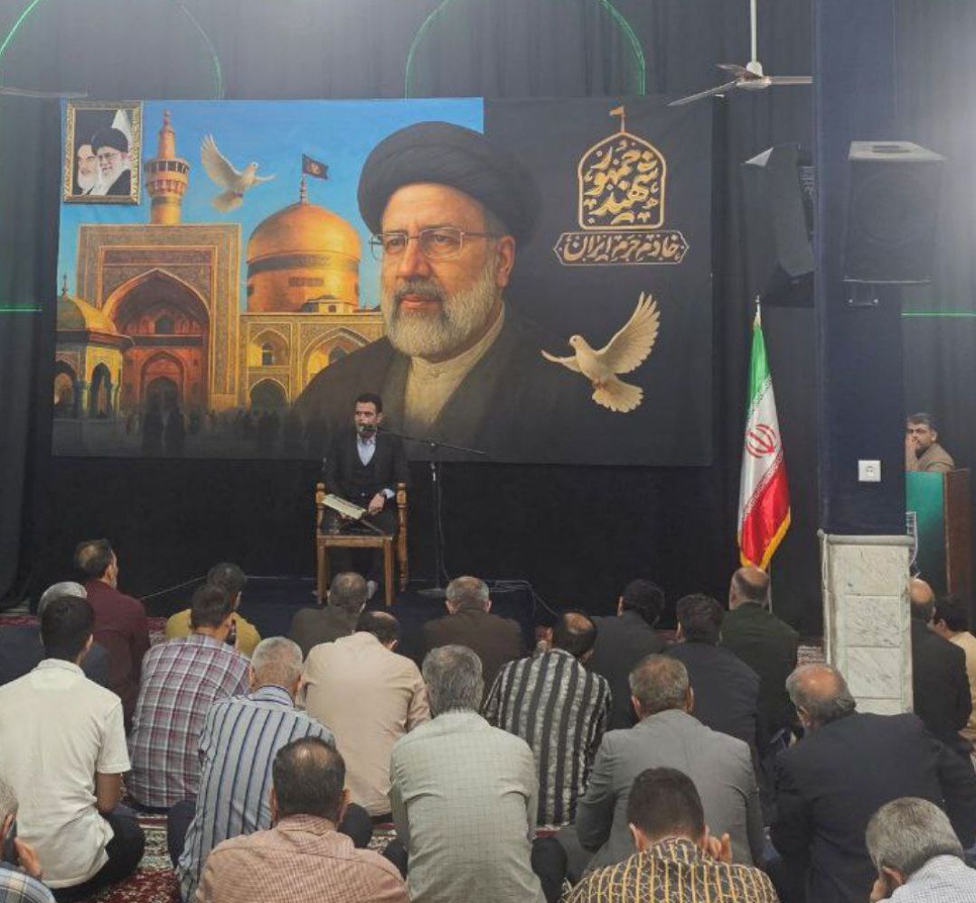 نخستین سالگرد شهید رئیسی در ساوه