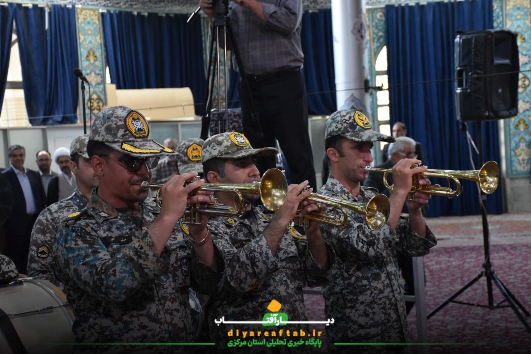 مراسم بزرگداشت اولین سالگرد شهید جمهور در اراک