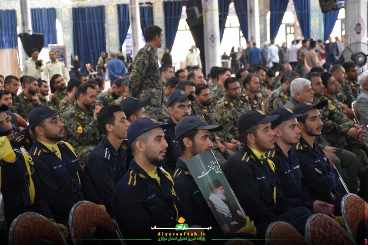 مراسم بزرگداشت اولین سالگرد شهید جمهور در اراک