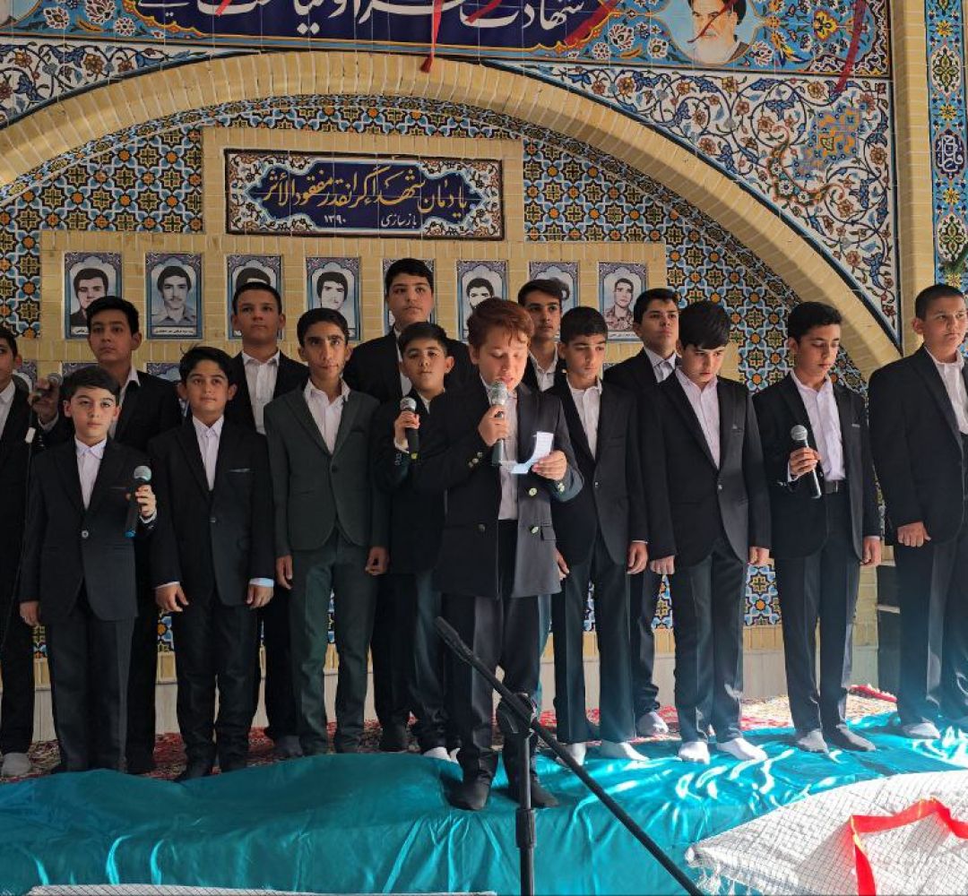 محفل قرآنی به یاد شهید رئیسی برگزار شد