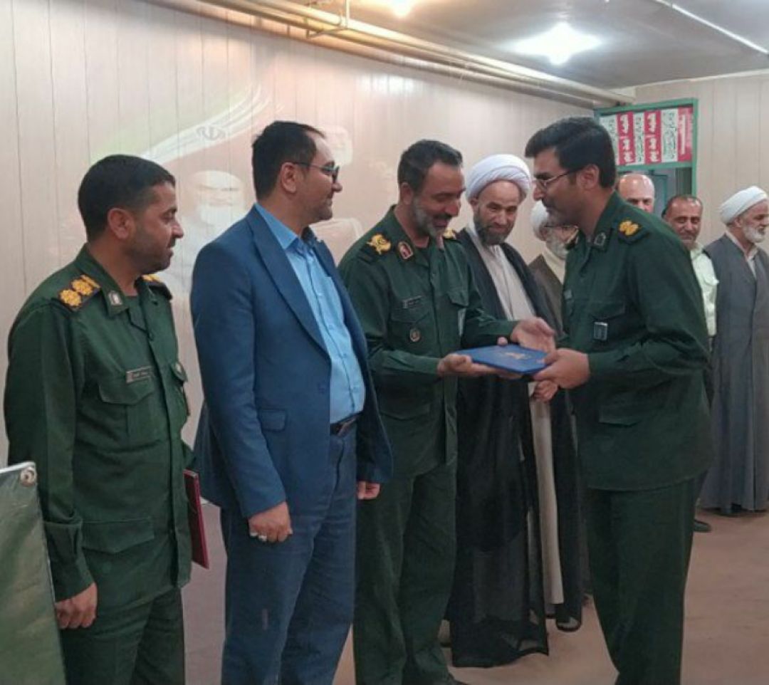 فرمانده ناحیه مقاومت بسیج خنداب معرفی شد