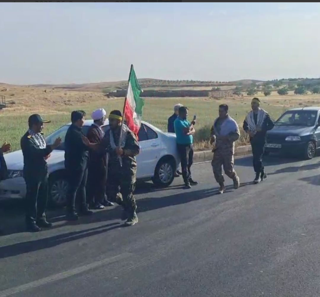 استقبال از کاروان دوی امدادی در تفرش