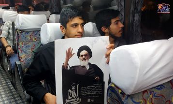 اعزام زائران تفرشی به مرقد امام خمینی (ره)