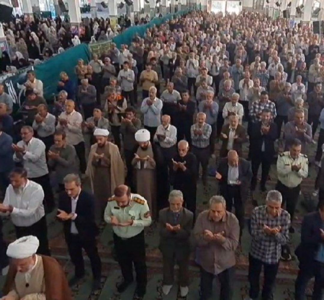 نماز عید قربان در ساوه اقامه شد