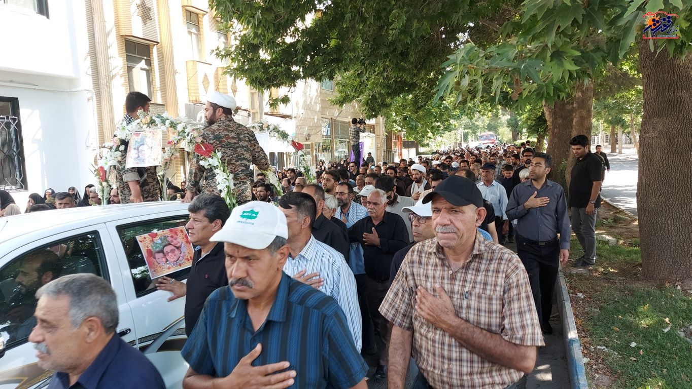 بدرقه شهیدان «زینلی» به منزل ابدی در تفرش