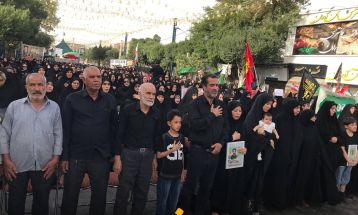 اجتماع عظیم زینبیون در اراک برگزار شد