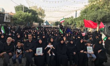 اجتماع عظیم زینبیون در اراک برگزار شد