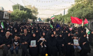 اجتماع عظیم زینبیون در اراک برگزار شد