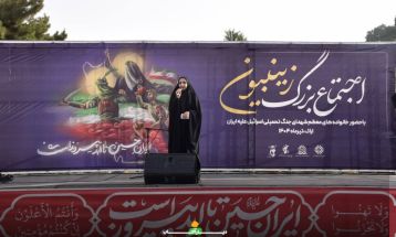 اجتماع عظیم زینبیون در اراک برگزار شد