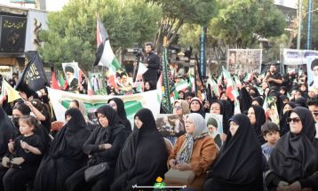اجتماع عظیم زینبیون در اراک برگزار شد