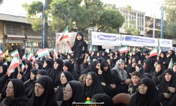 اجتماع عظیم زینبیون در اراک برگزار شد