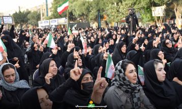اجتماع عظیم زینبیون در اراک برگزار شد