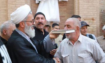 اعزام موکب میثاق با شهدای تفرش به عراق