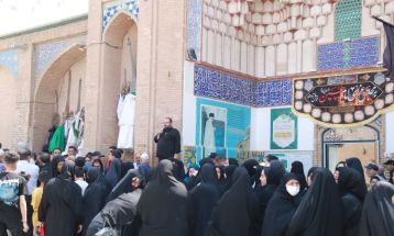 اعزام موکب میثاق با شهدای تفرش به عراق