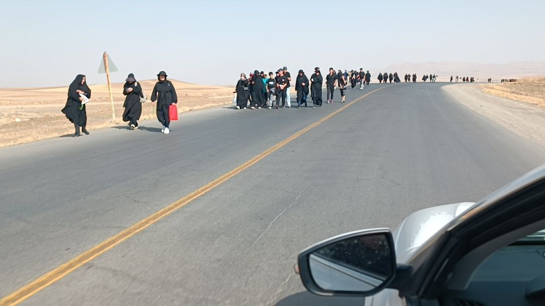 قدم‌هایی در مسیر عشق حسینی در کمیجان