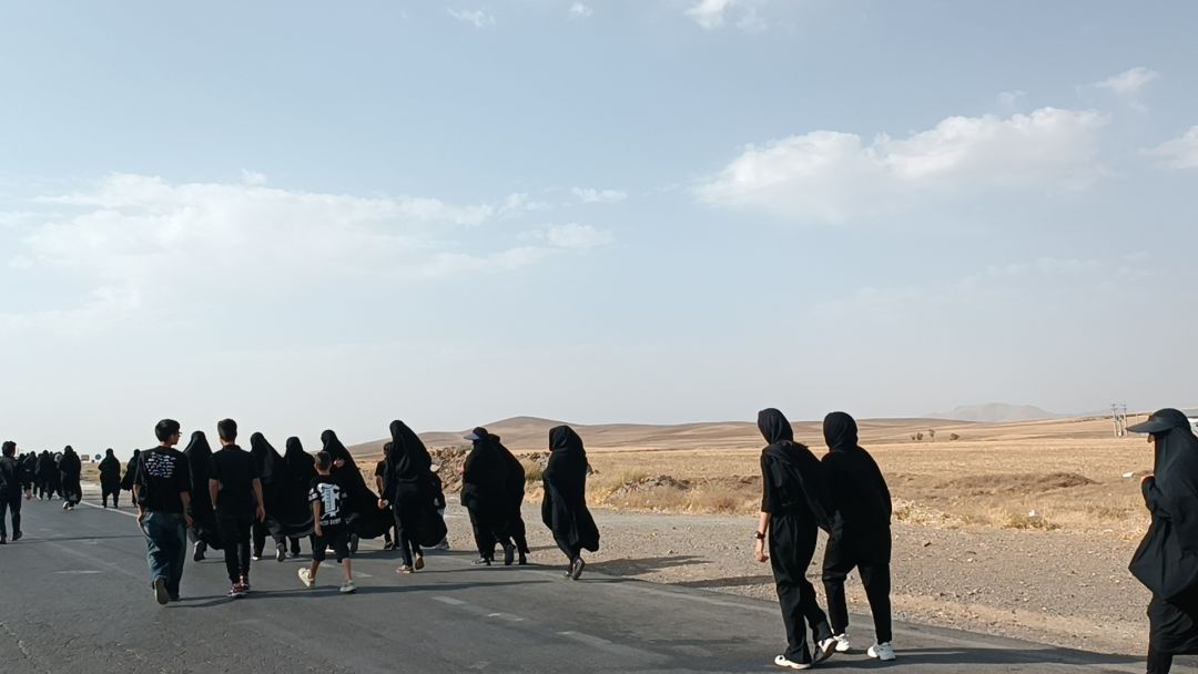 قدم‌هایی در مسیر عشق حسینی در کمیجان