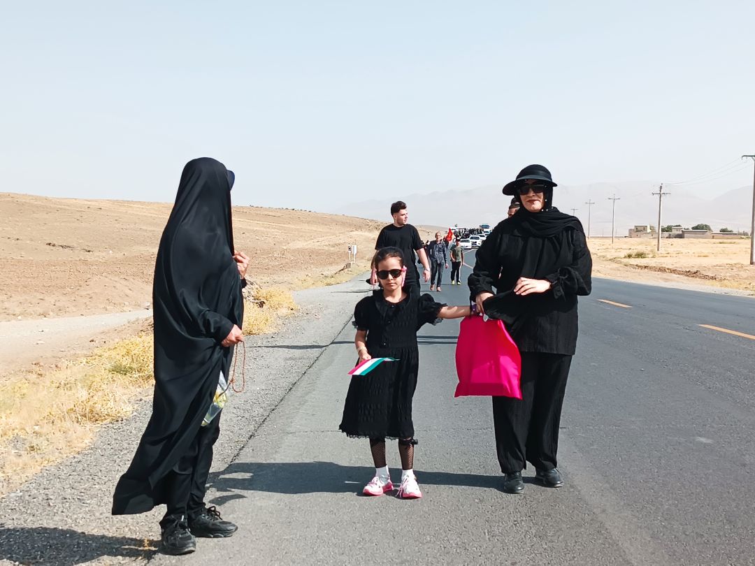 قدم‌هایی در مسیر عشق حسینی در کمیجان