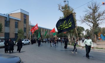 پیاده‌روی جاماندگان حسینی در تفرش