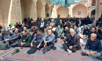 پیاده‌روی جاماندگان حسینی در تفرش