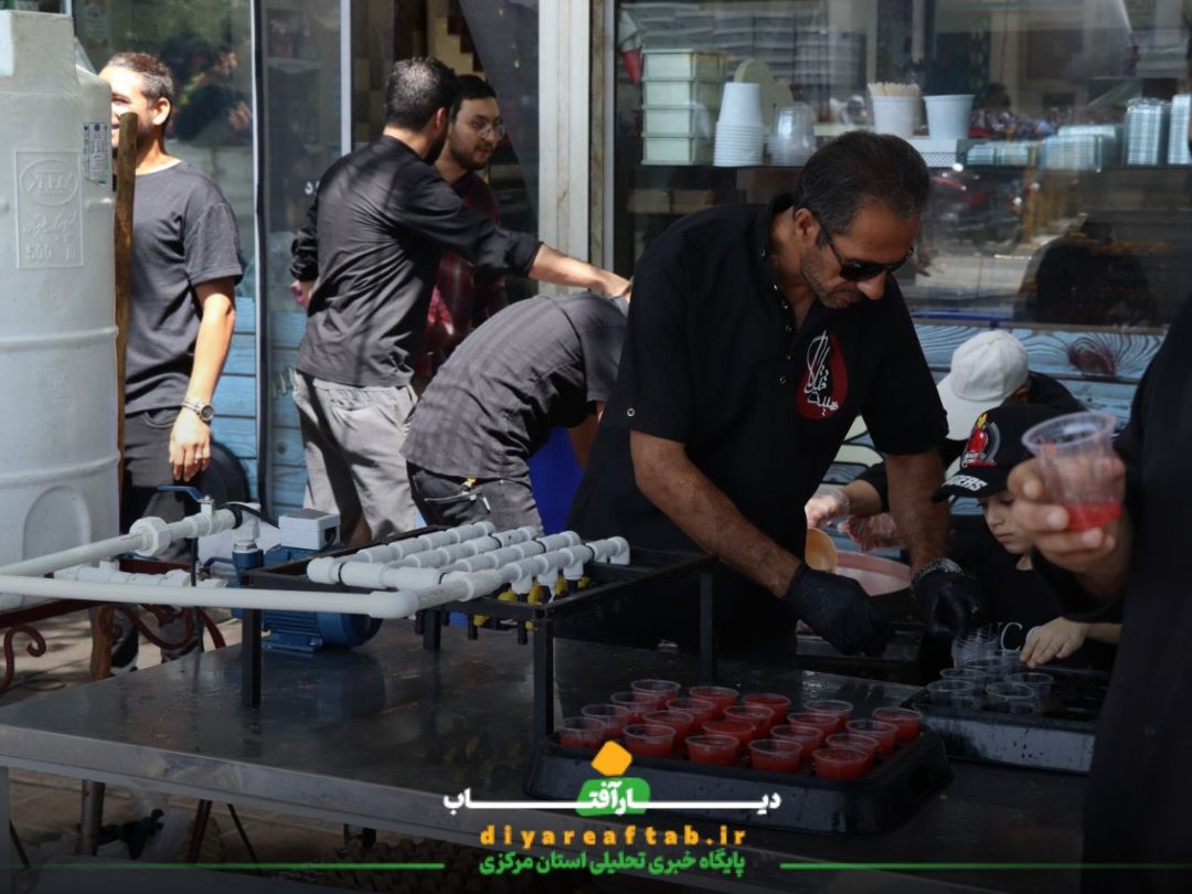 مراسم پیاده‌روی دلدادگان امام حسین (ع) در خمین