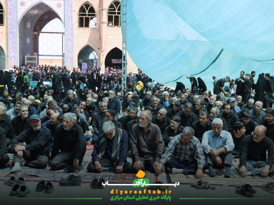 مراسم پیاده‌روی دلدادگان امام حسین (ع) در خمین