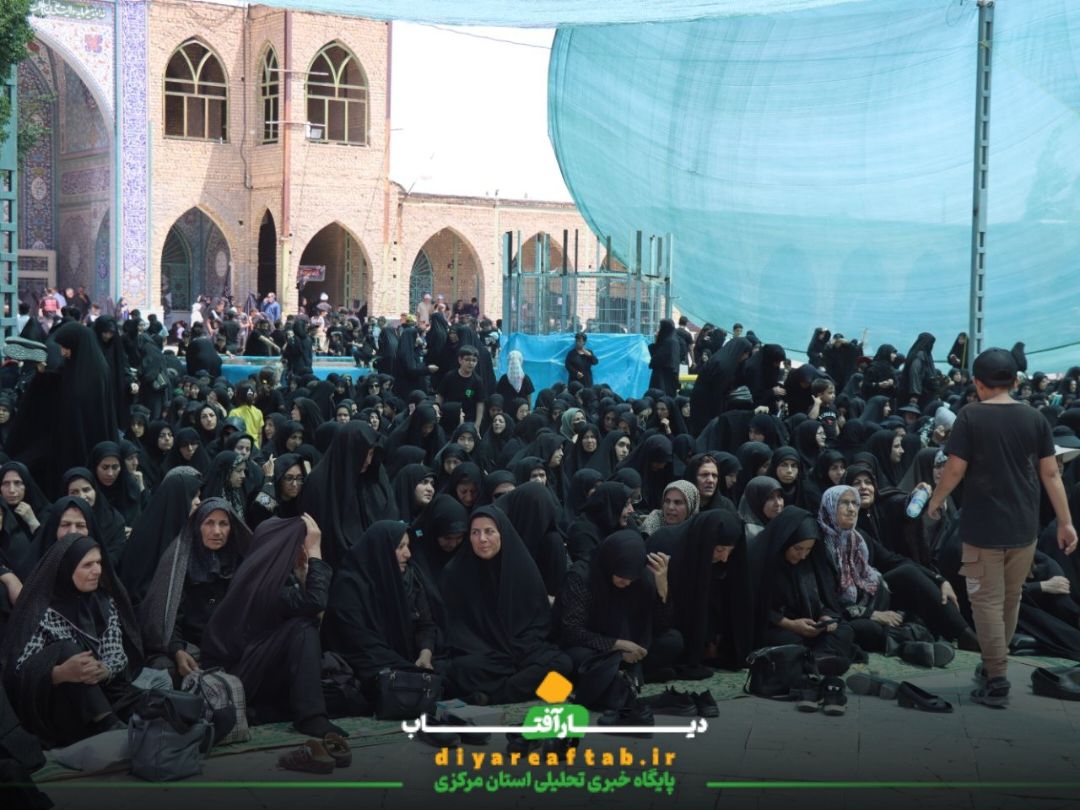 مراسم پیاده‌روی دلدادگان امام حسین (ع) در خمین