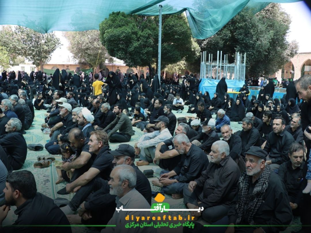مراسم پیاده‌روی دلدادگان امام حسین (ع) در خمین