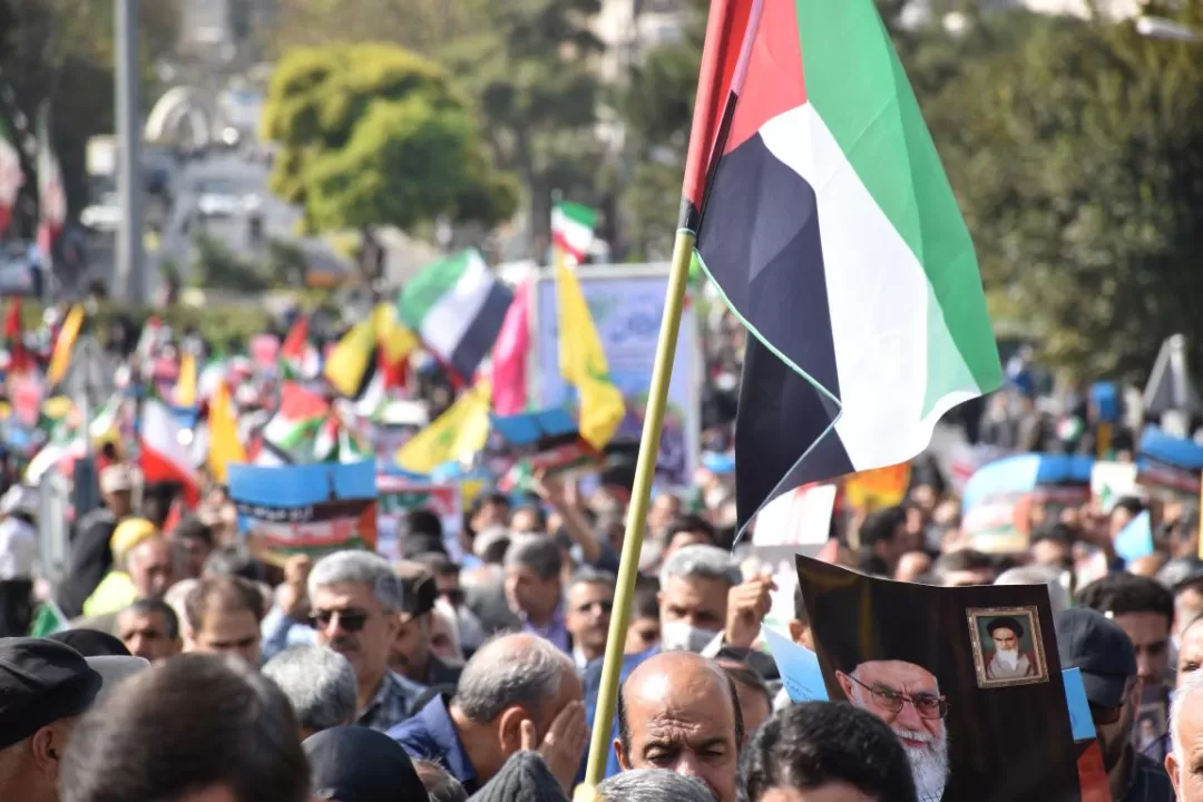 حضور مردم اراک در راهپیمایی حمایت از فلسطین