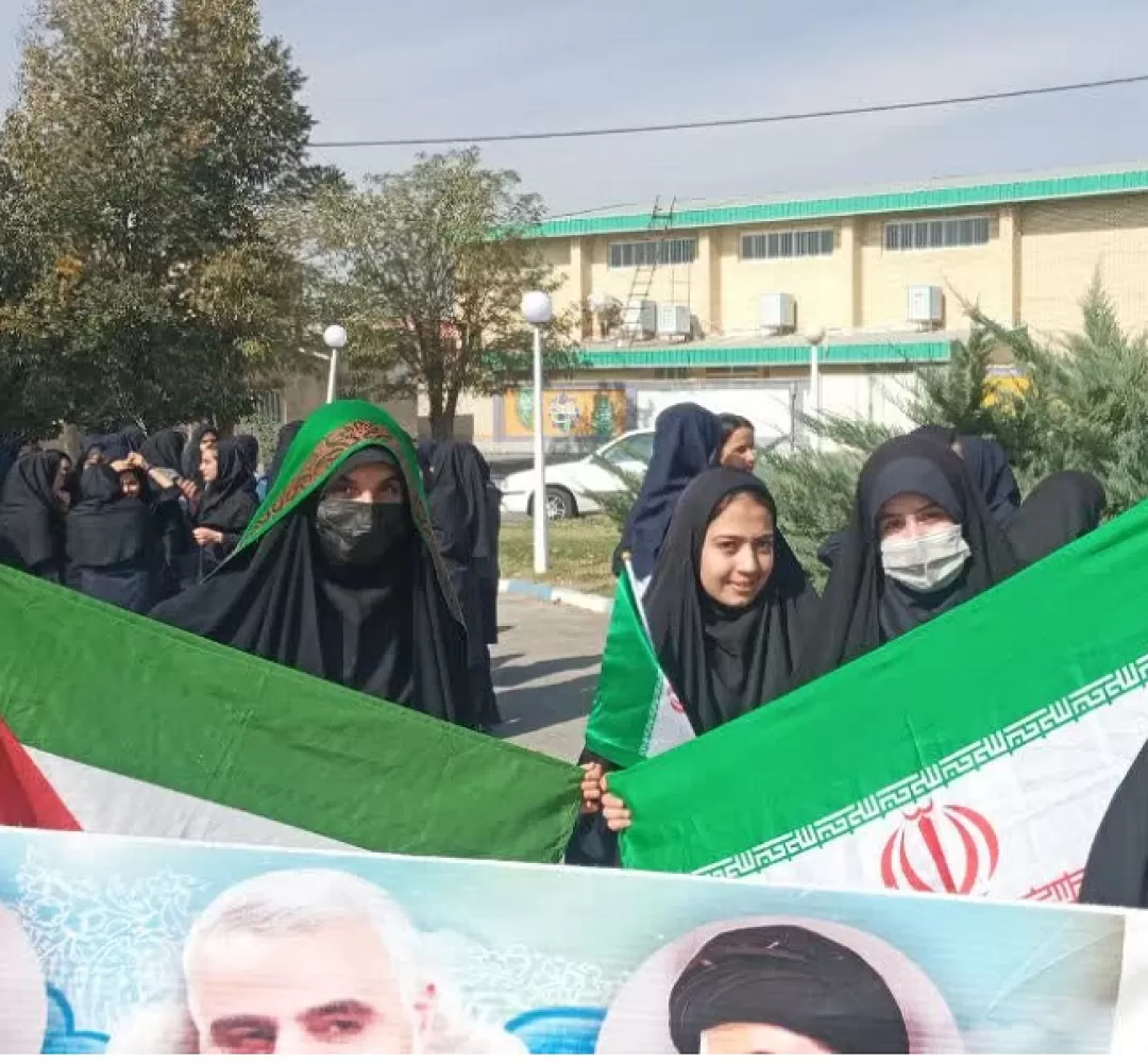 همدردی دانشآموزان خندابی با کودکان غره